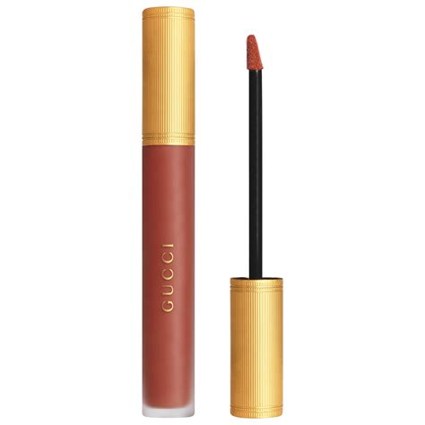 gucci transfer-proof matte liquid lipstick